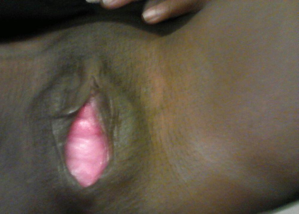 21P Gaping Black Pussy