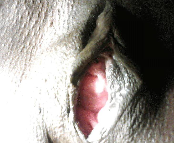 21P Gaping Black Pussy