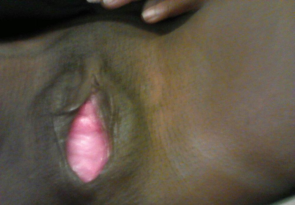 21P Gaping Black Pussy