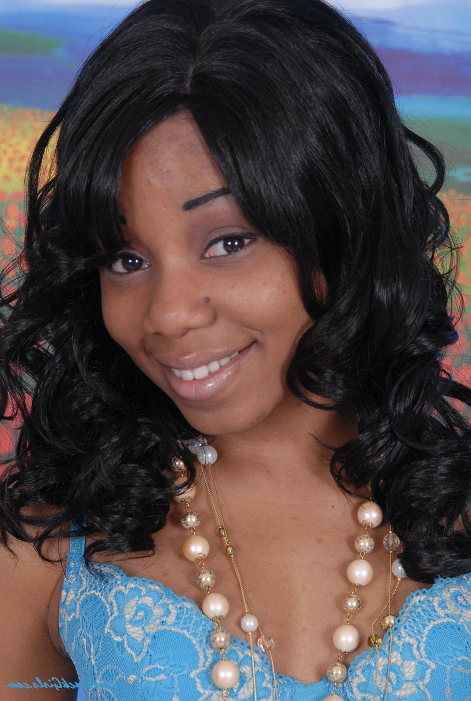 15P Naughty black girl get naked and shows off her black unshaved pussy