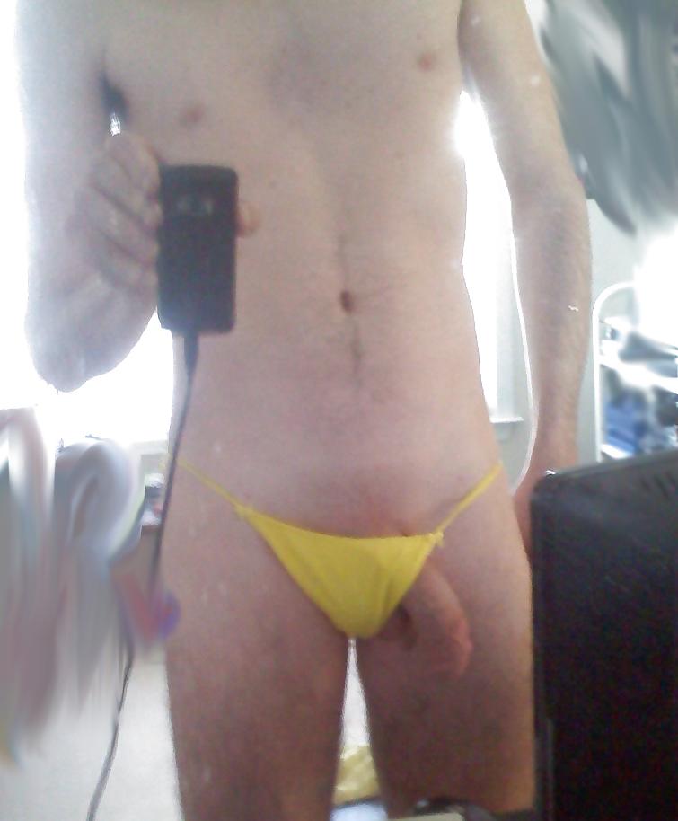 7P Me wearing different girls underwear