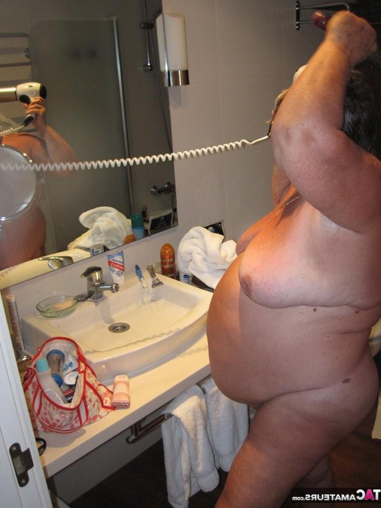 20P Shower time again for Grandma Libby