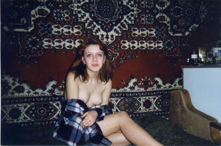 18P retro russian amateur teens poser