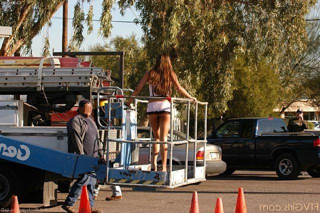 14P Playful exhibitionist in public