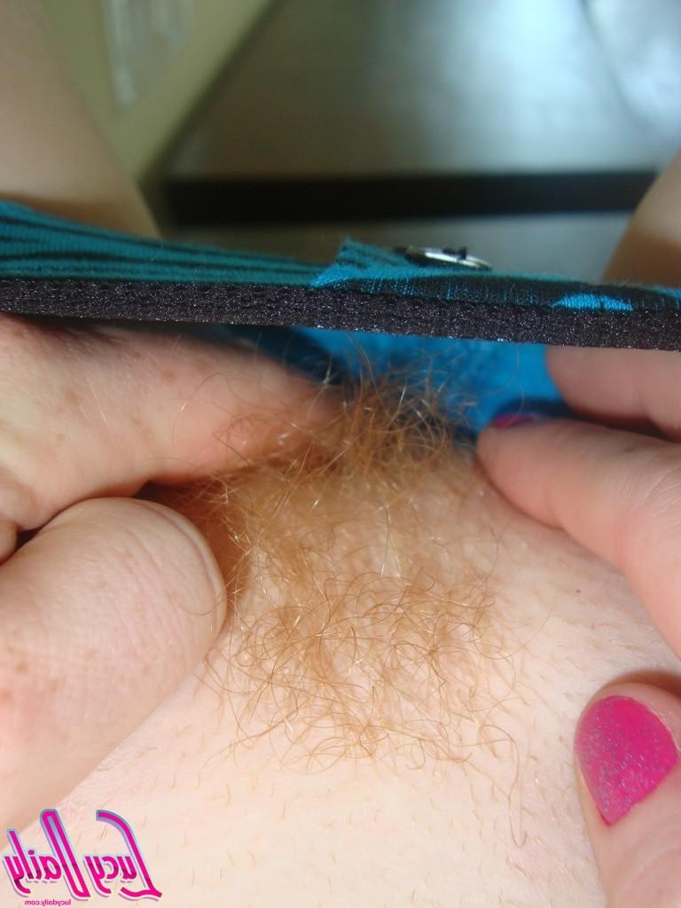 16P Pale amateur redhead teen