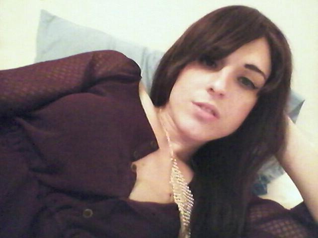 10P TS Caiden Hall in short hair femboy shots and long hair after more months on hor