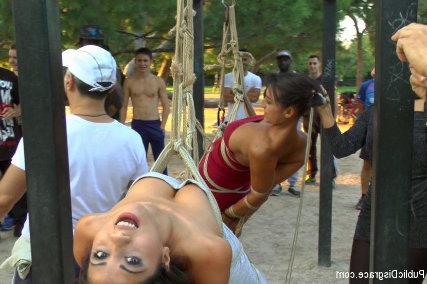 15P EVERY Slave Pussy Disgraced in Public European Fuckfest!