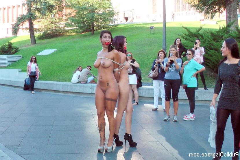 15P EVERY Slave Pussy Disgraced in Public European Fuckfest!