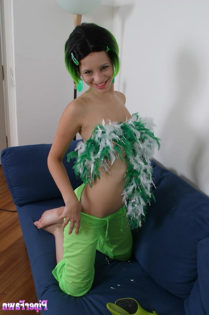 15P Shy teen redhead Piper Fawn