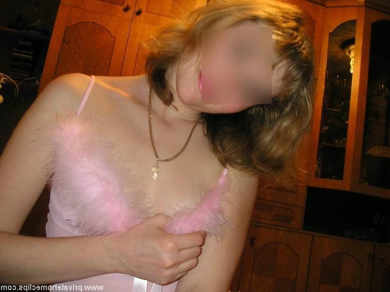 16P Babe shows nips and panty under the pink slip