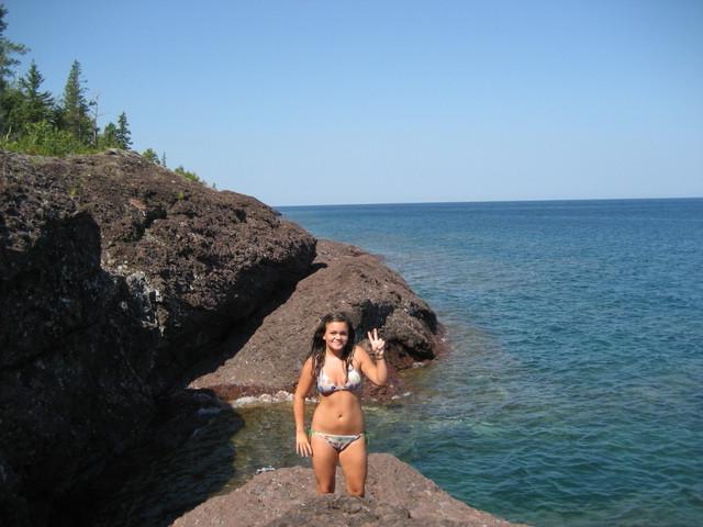 16P Young and hot punk chick getting naughty with the camera  