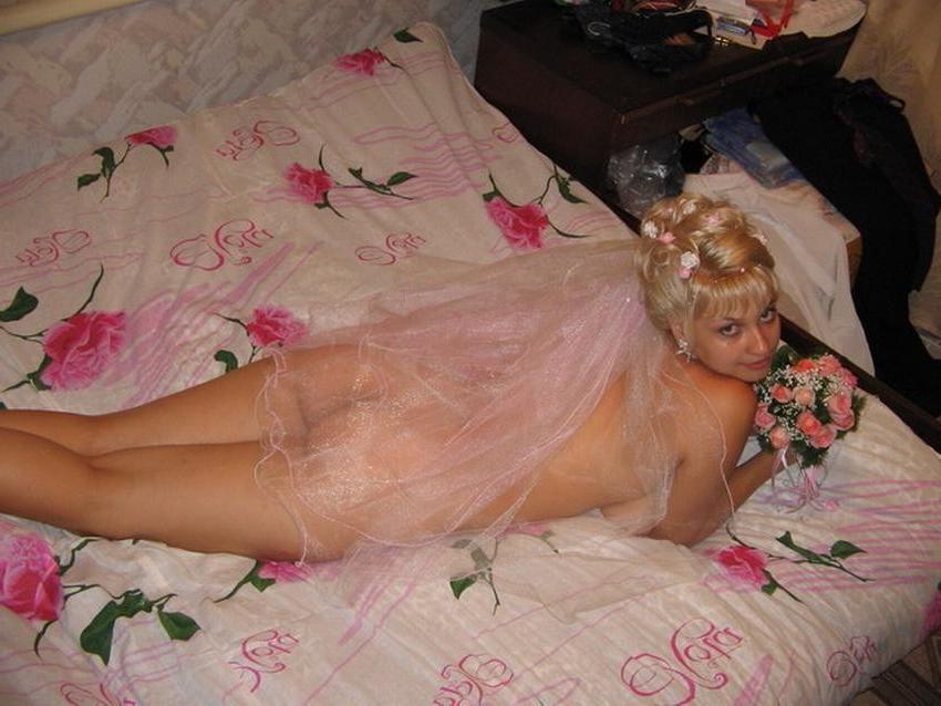 16P Lovely brides go horny and having some naughty home sex games