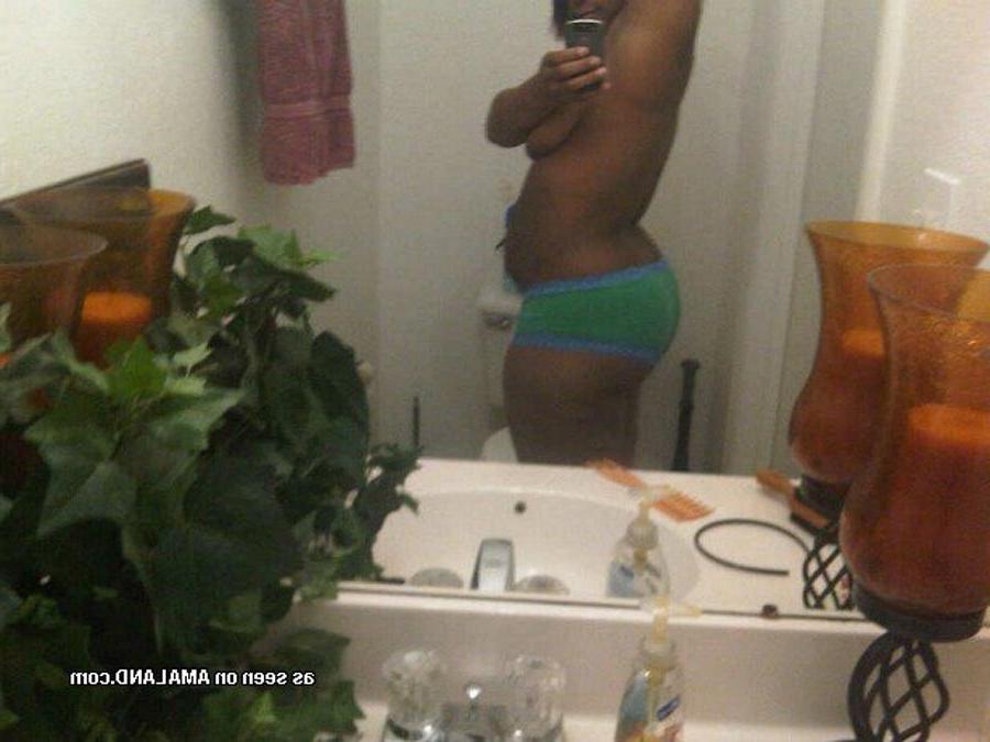 15P Ebony Girlfriends Self Shot Mirror Flashing Perky Tits And Hot Black Asses