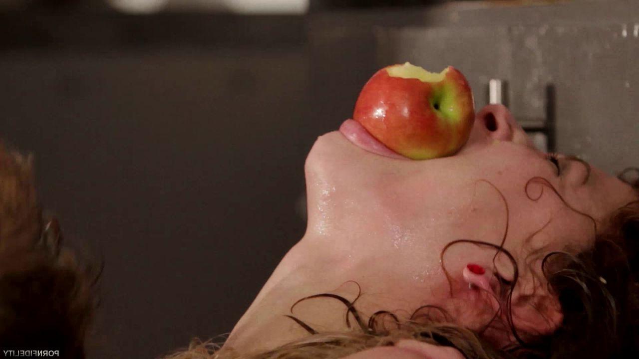 16P Redhead Brooklyn Lee tied up and assfucked hard