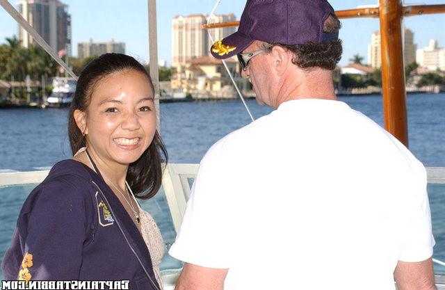 6P Cute latina dancing good on captain stabbins lap