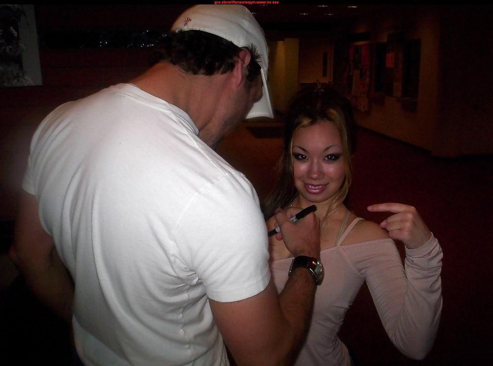 25P Hot Asian with Dane Cook signature