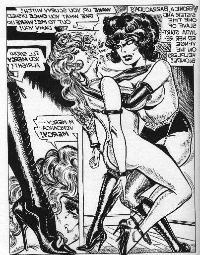 15P classic black and white pen drawn bondage fetish comics