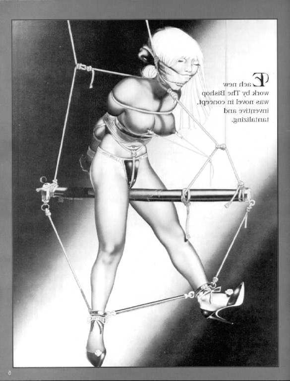 15P classic masterpieces of female rope bondage art