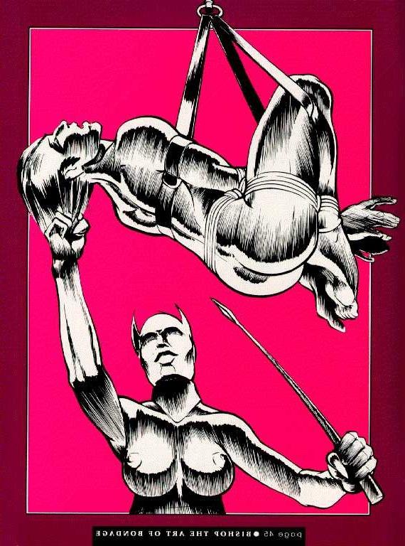 15P classic females in rope bondage bizarre and painful art