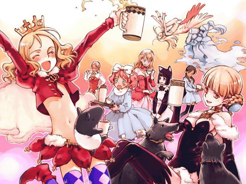 20P Young gothic hentai girls modeling new sexy clothing