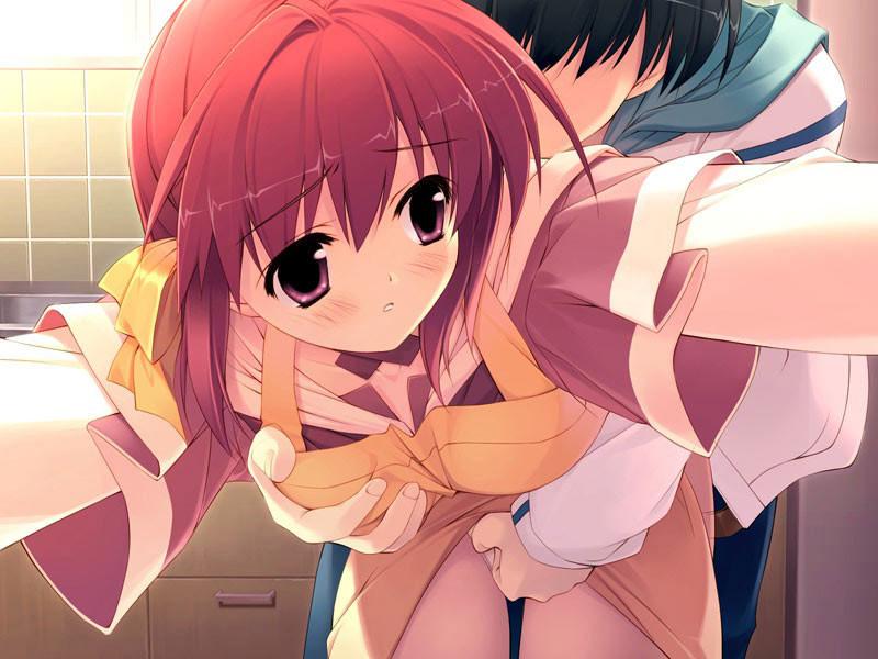 18P Tiny cotton underwear on the sweetest little hentai teen pussy