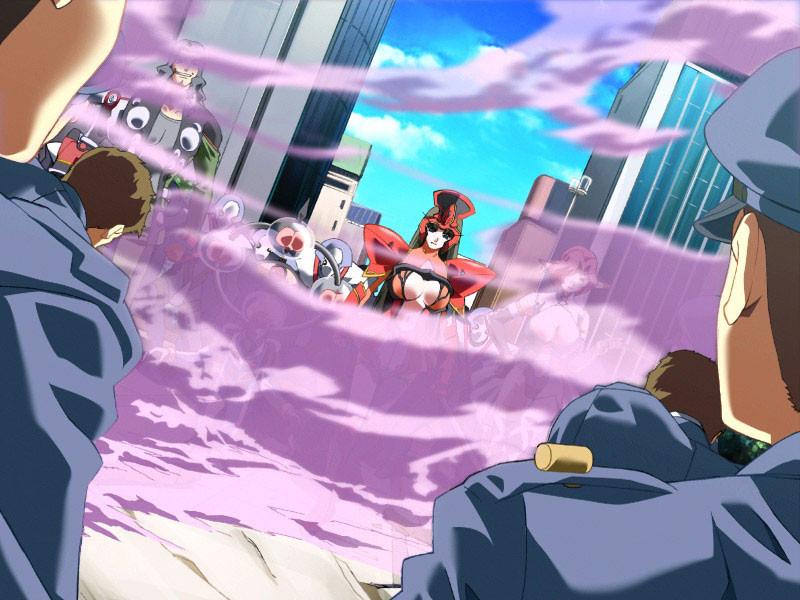 18P Busty heroines battling big nipple suction cups and sex aliens