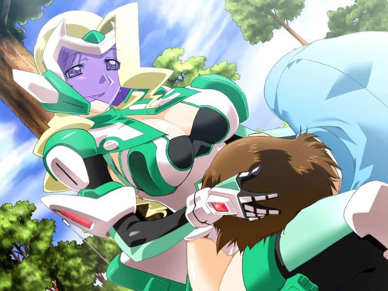 18P Busty heroines battling big nipple suction cups and sex aliens