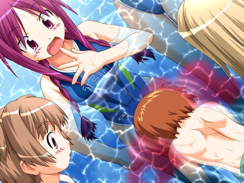 16P Nerdy little hentai girls with big tits bends over for anal sex
