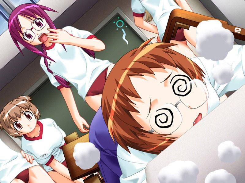 16P Nerdy little hentai girls with big tits bends over for anal sex