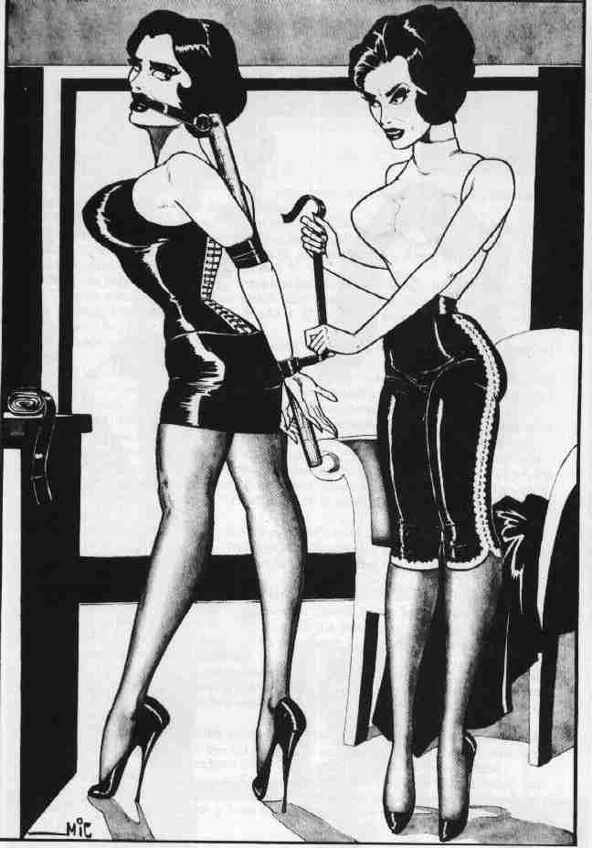 15P classic insane female rope bondage art