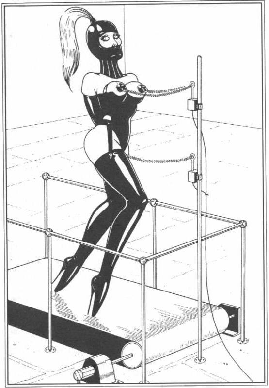 15P classic drawn masterpieces of bondage