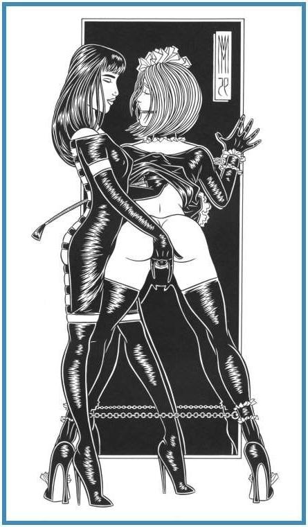 15P strange leather bondage fetish sex