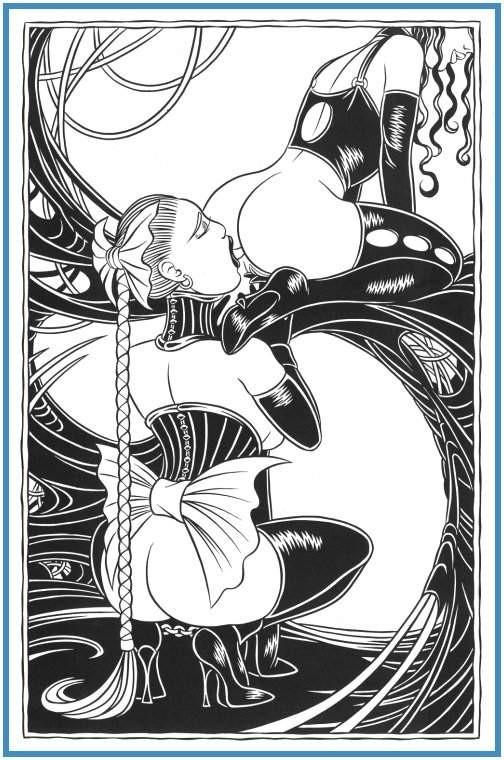 15P strange leather bondage fetish sex