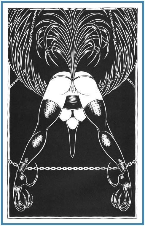 15P strange leather bondage fetish sex