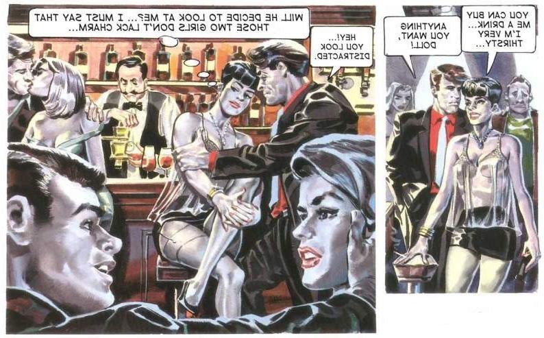 16P Hardcore comics of widow revenge