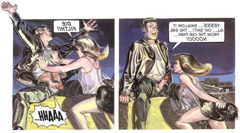 16P Hardcore comics of widow revenge
