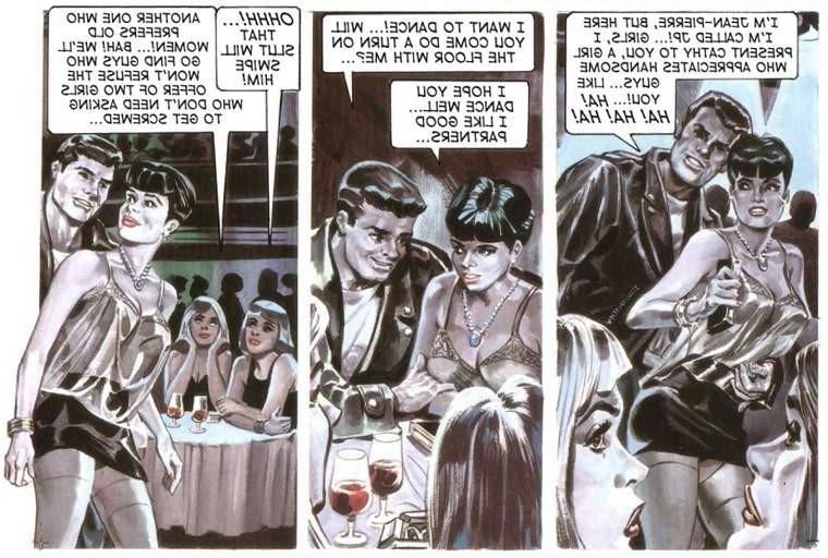 16P Hardcore comics of widow revenge