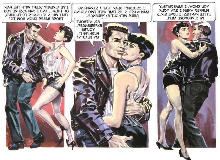 16P Hardcore comics of widow revenge