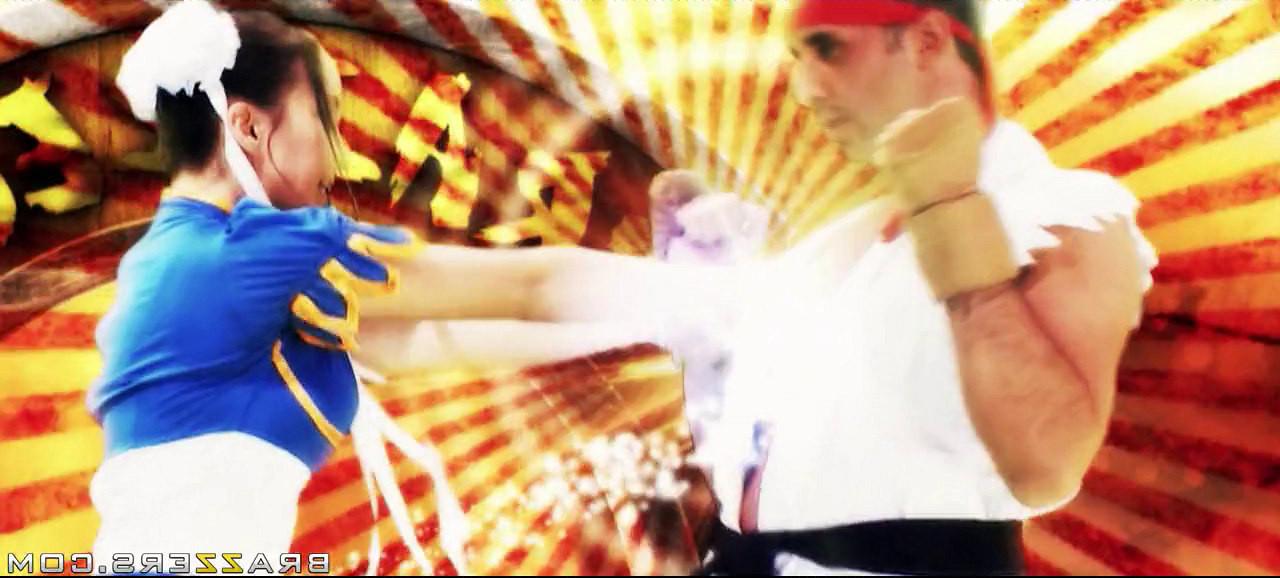 16P Japanese babe Katsuni dressed up as a sex fighter