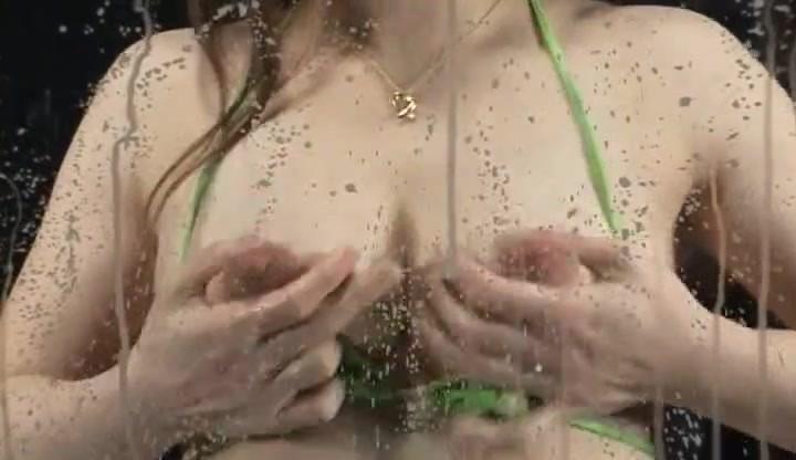 16P Milk squirting Japanese boobs