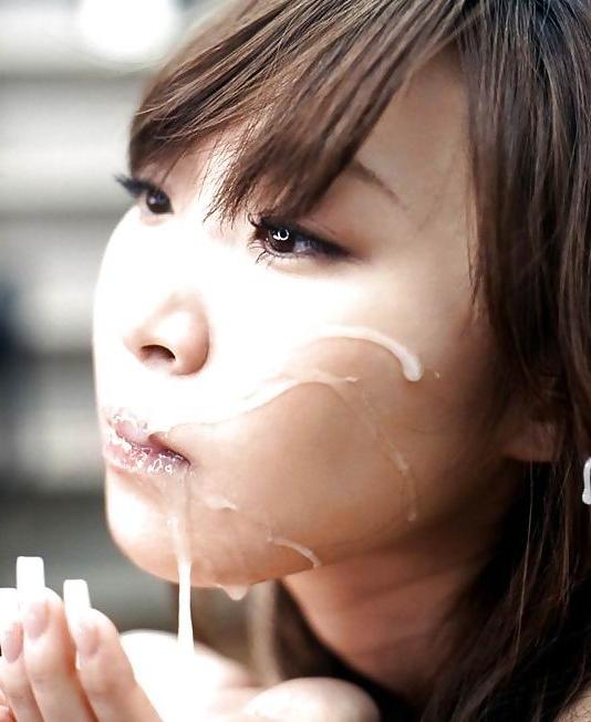 15P Japanese messy facials asian cumshots