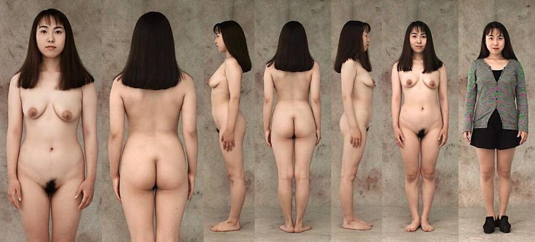 10P Sexy asians flashing their pussies in public