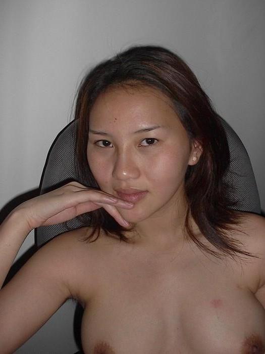 10P Kinky Asian chick with bushy twat gets banged on the bed