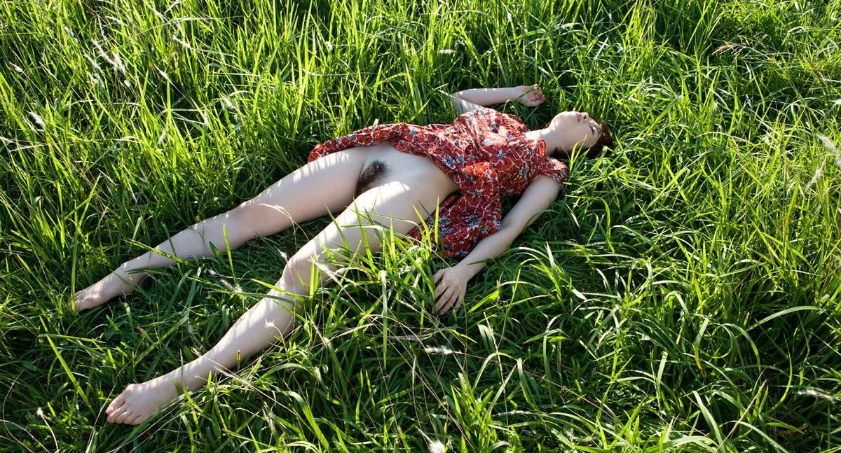 15P Saki Okuda asian natural tits posing outside