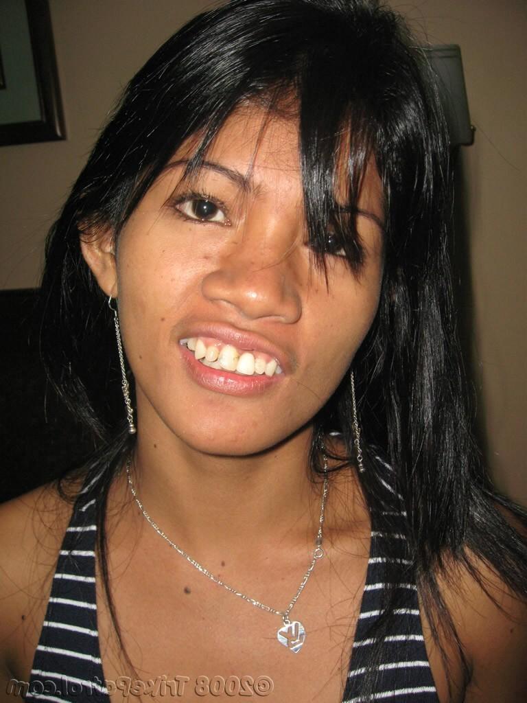 18P Dark Skinned Filipina picked up  fucked by horny tourists