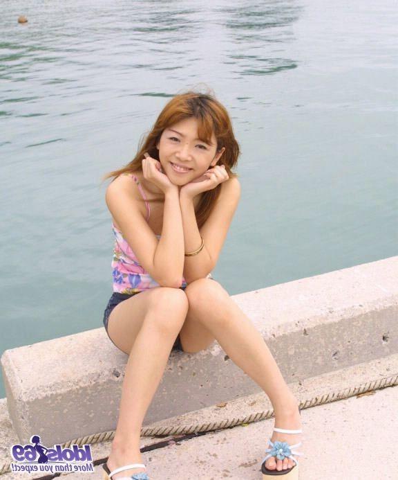 15P Asian sluts are naked showing both hairy pussies