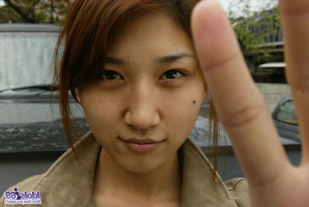 15P Japanese teen in her house flashing tits and getting naked