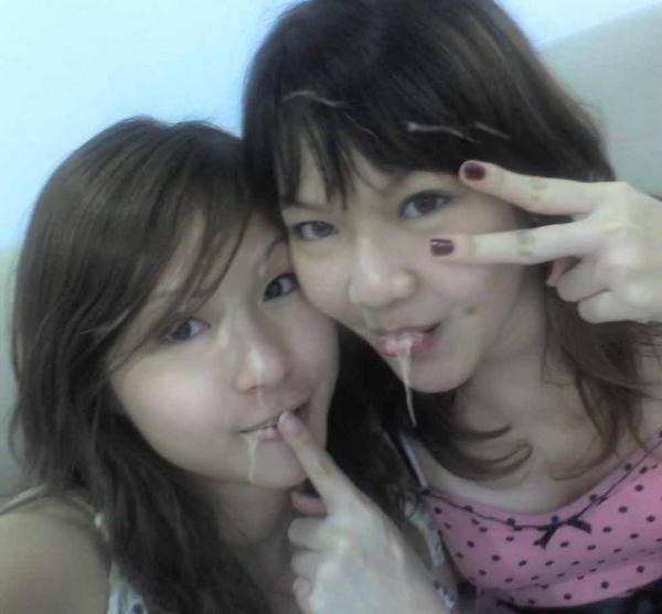 15P Real amateur Asian teen girlfriend facial cumshots