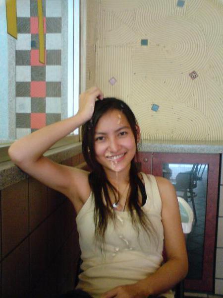 15P Real amateur Asian teen girlfriend facial cumshots