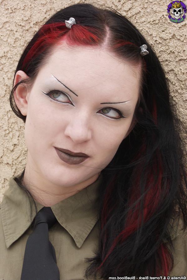 15P Sexy Gothic gets naughty on rooftop